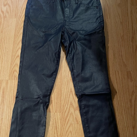 Coated jeans